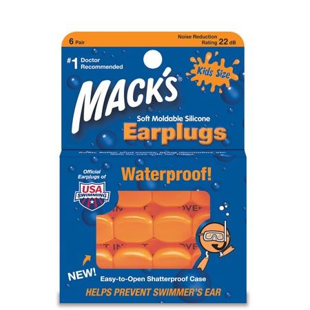 KIDS EARPLUGS SOFT ORANGE