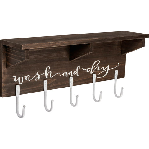 Hook Board Shelf - Wash And Dry