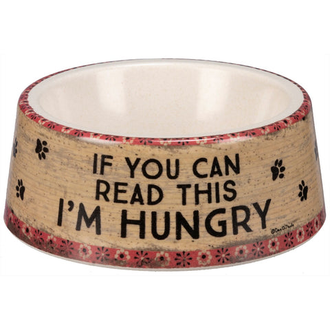 Sm Pet Bowl - If You Can Read This I'm Hungry