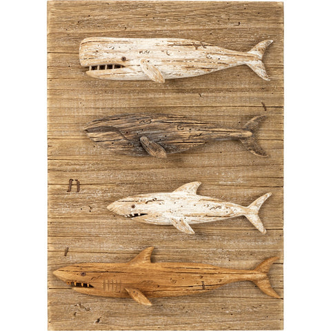 Wall Decor - Whales & Sharks