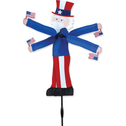 20 in. WhirliGig Spinner - Uncle Sam