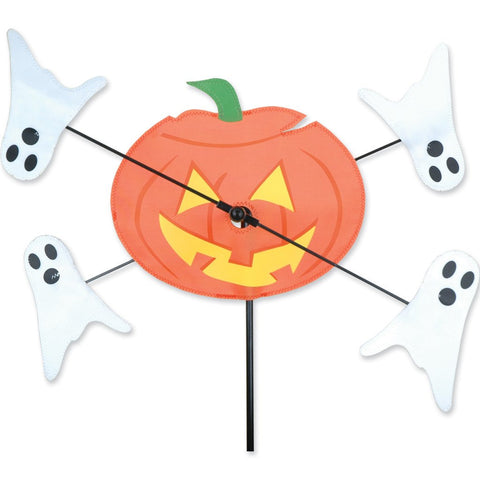 10 in. WhirliGig Spinner - Pumpkin